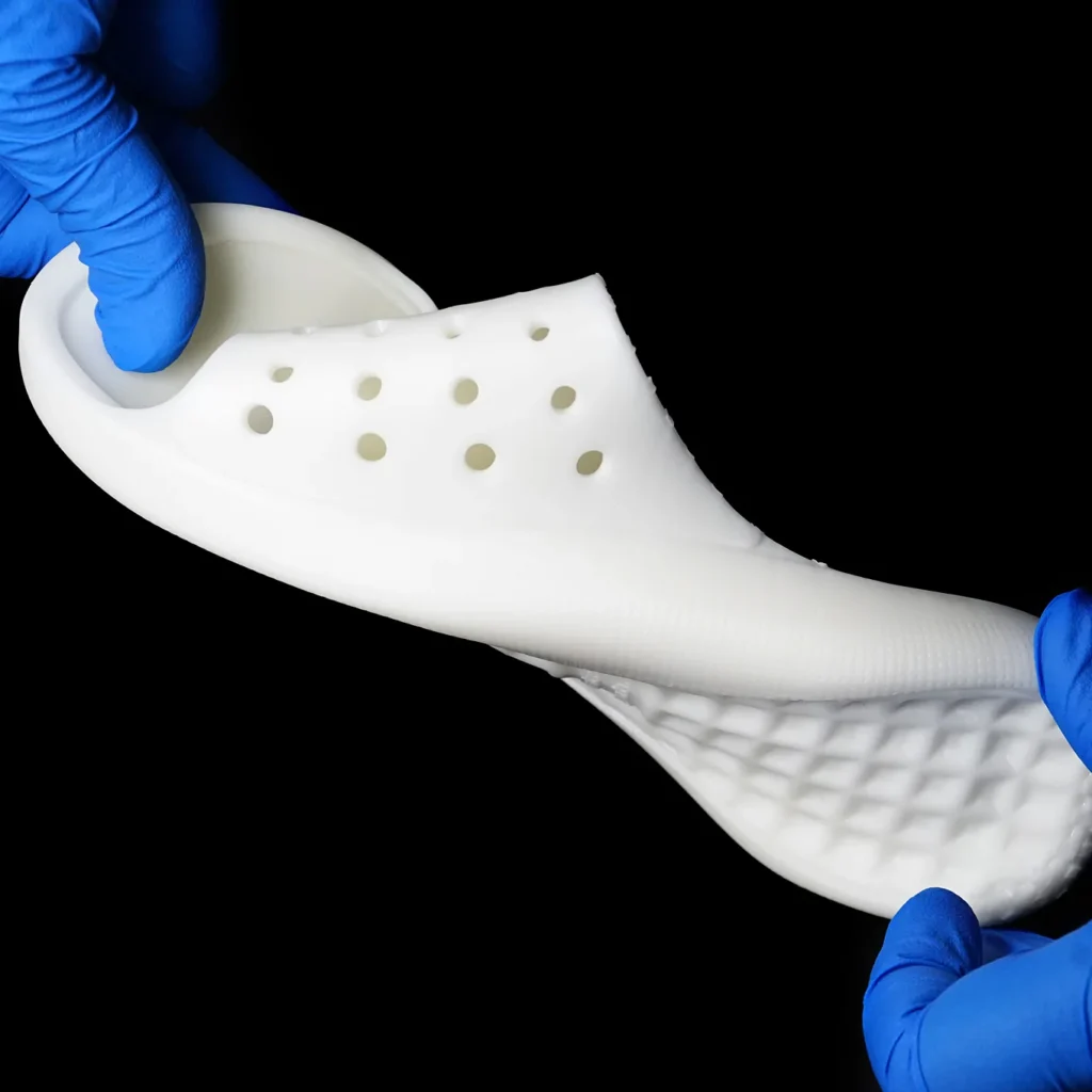 White Soft Resin(flexible)(SLA) (Shore Hardness - 85A)